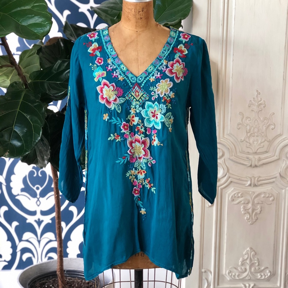 JOHNNY WAS Roma Tunic